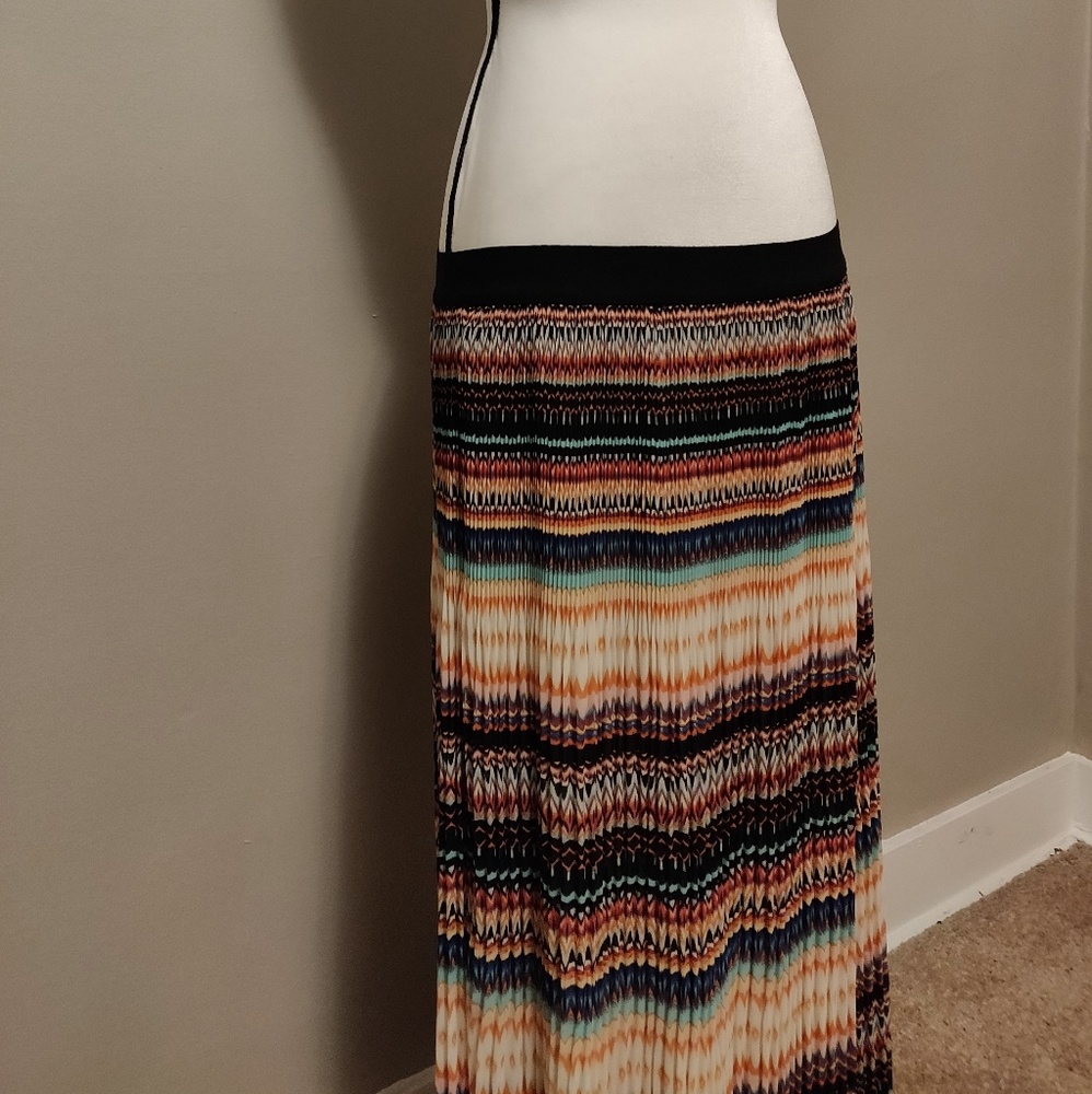 NWT NY COLLECTION MACYS SKIRT SIZE L PATTERNED
